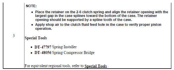 2-6 Clutch Piston Installation (6T40)