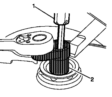Fig. 43: View Of TORX(R) Bit And Special Wrench
