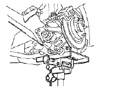 Fig. 28: Steering Column Upper Support Bracket