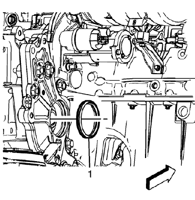 Fig. 39: Transfer Case-To-Transfer Case Bracket Seal