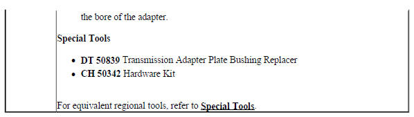 Transfer Case Adapter Disassemble (MHB)