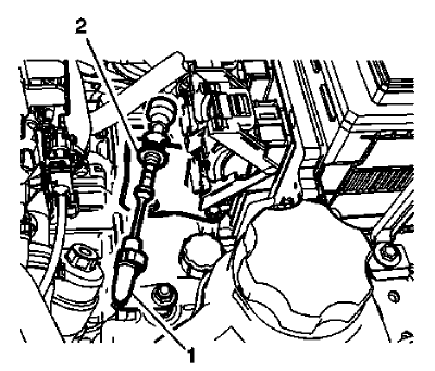 Fig. 7: Automatic Transmission Range Selector Lever Cable Terminal And Shift Lever Pin