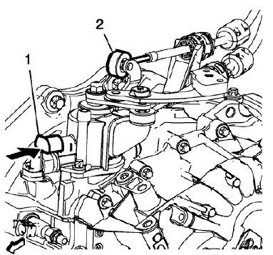 Fig. 39: Selector Lever