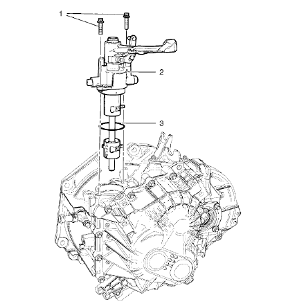 Fig. 4: Shift Shaft Components