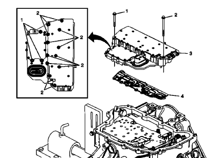 Fig. 4: View Of Control Solenoid (w/Body & TCM) Valve Assembly