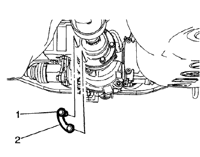 Fig. 8: Rear Propeller Shaft Bolts And Washers