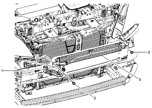 Fig. 17: Transmission Fluid Auxiliary Cooler