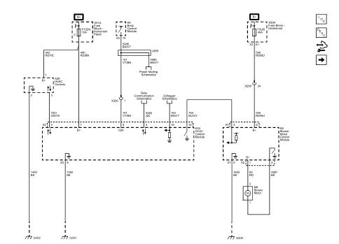 Fig. 1: Power, Ground, and Blower Motor
