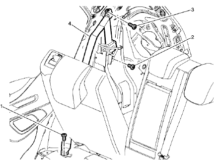 REAR SEAT BELT RETRACTOR REPLACEMENT