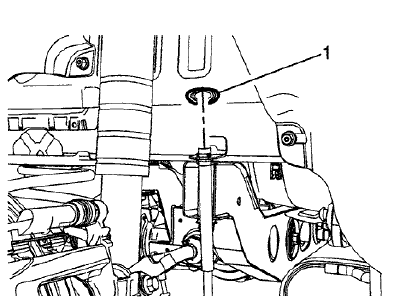 Fig. 160: Brake Hose Retainer