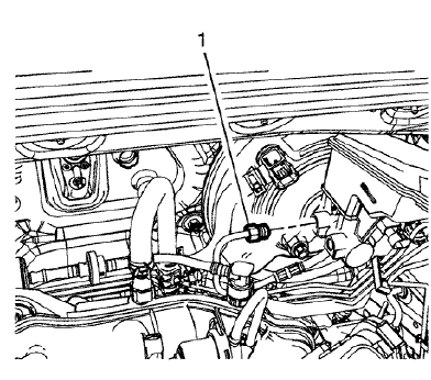 Fig. 70: Master Cylinder Primary Brake Pipe Fitting