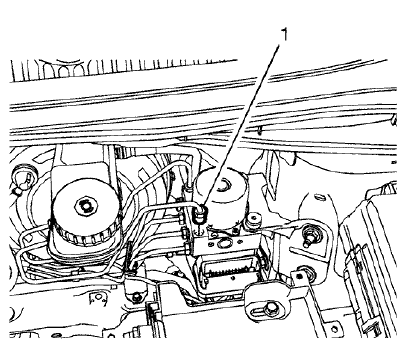 Fig. 12: Master Cylinder Secondary Brake Pipe Fitting