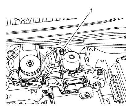 Fig. 13: Master Cylinder Primary Brake Pipe Fitting