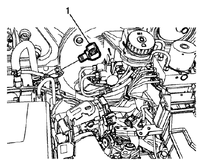 Fig. 176: Power Brake Booster Vacuum Sensor