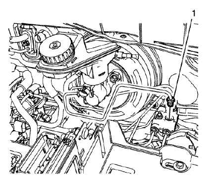 Fig. 51: Master Cylinder Secondary Brake Pipe Fitting