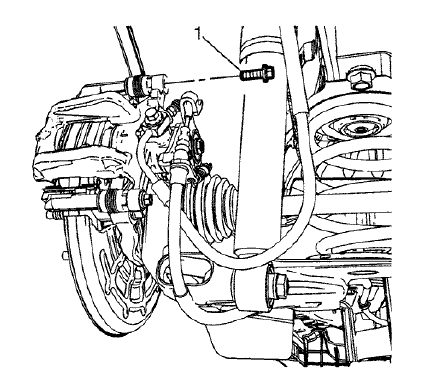 Fig. 18: Caliper Guide Pin Bolts