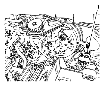Fig. 52: Master Cylinder Primary Brake Pipe Fitting