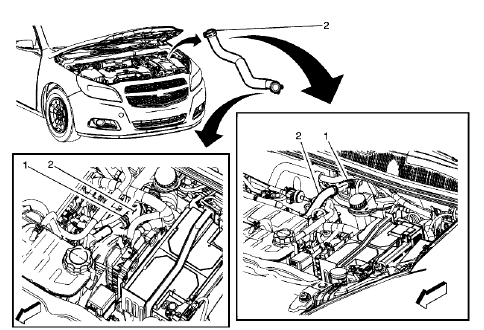 Fig. 54: Heater Inlet Hose