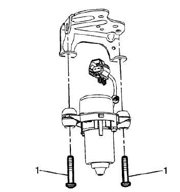 Fig. 189: Power Brake Booster Pump Bolts