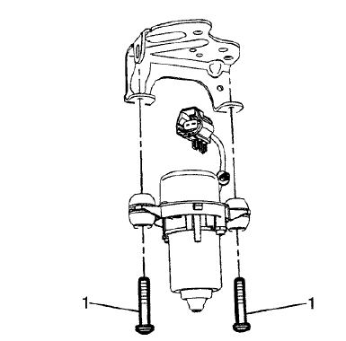 Fig. 190: Power Brake Booster Pump Bolts