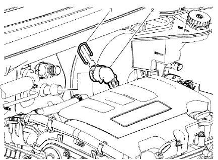 Fig. 64: Heater Inlet Hose Connector