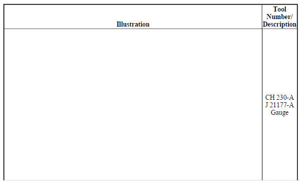 SPECIAL TOOLS AND EQUIPMENT