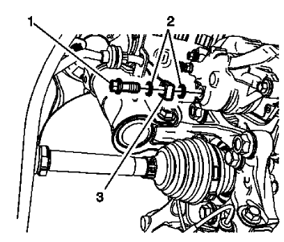Fig. 101: Brake Hose Fitting Bolt