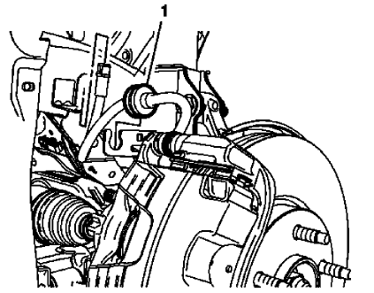 Fig. 103: Brake Hose Grommet