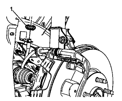 Fig. 104: Brake Hose Retainer