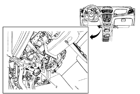 Fig. 8: Air Inlet Valve Actuator - Left Side (With CJ2)