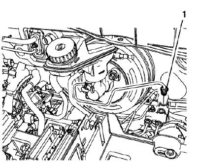 Fig. 65: Master Cylinder Primary Brake Pipe Fitting