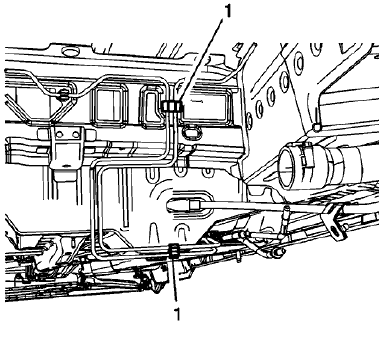 Fig. 112: Left Rear Intermediate Pipe
