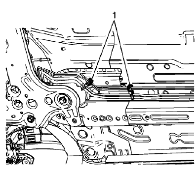 Fig. 124: Rear Intermediate Pipe