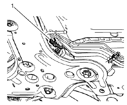 Fig. 125: Rear Intermediate Pipe And Retaining Clip