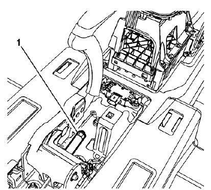 Fig. 24: Front Cable Threaded Rod Nut
