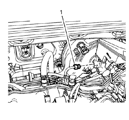 Fig. 67: Master Cylinder Primary Brake Pipe Fitting