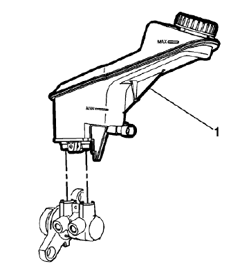 Fig. 11: Master Cylinder Reservoir