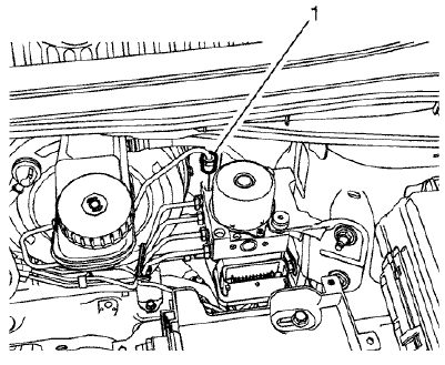 Fig. 68: Master Cylinder Primary Brake Pipe Fitting