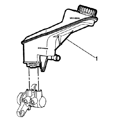 Fig. 14: Master Cylinder Reservoir