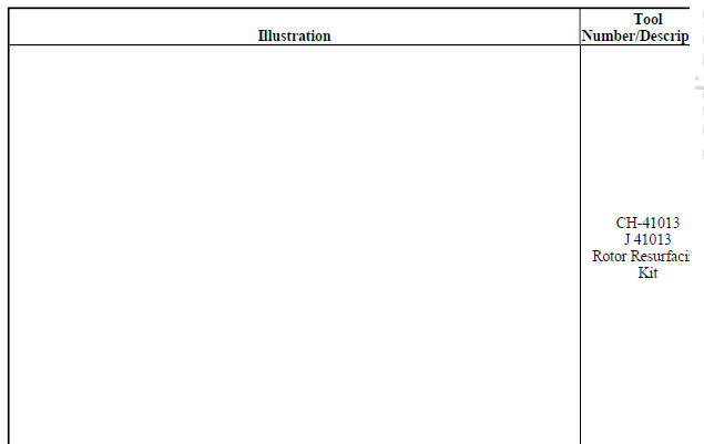 SPECIAL TOOLS AND EQUIPMENT