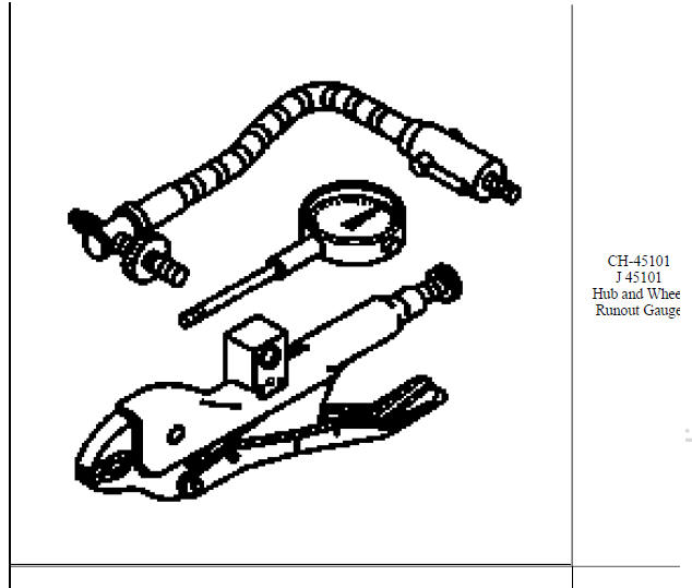 SPECIAL TOOLS AND EQUIPMENT