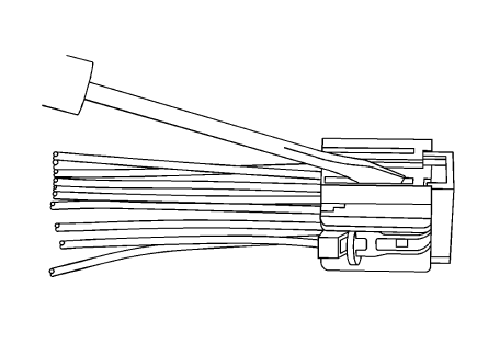 Fig. 46: Center Pillar Upper Trim Panel Assembly
