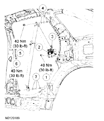 Fig. 2: Engine Compartment Point-to-Point Measurements