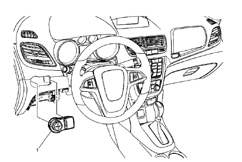 Fig. 84: Headlamp Switch