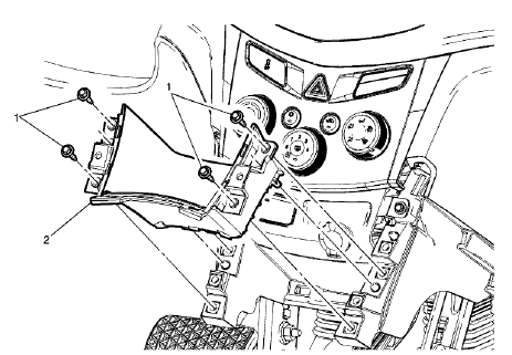 Fig. 123: Front Floor Console Stowage Tray