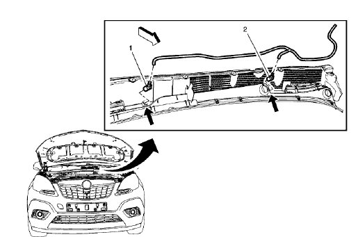 Fig. 63: Windshield Garnish Molding