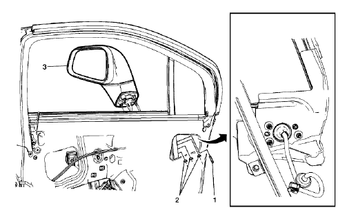 Fig. 80: Windshield Garnish Molding Assembly