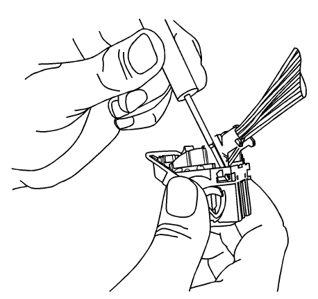 Fig. 38: Windshield Outside Moisture Sensor Cover