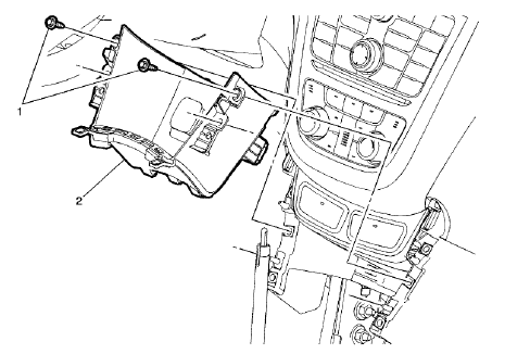 Fig. 66: Front Floor Console Stowage Tray