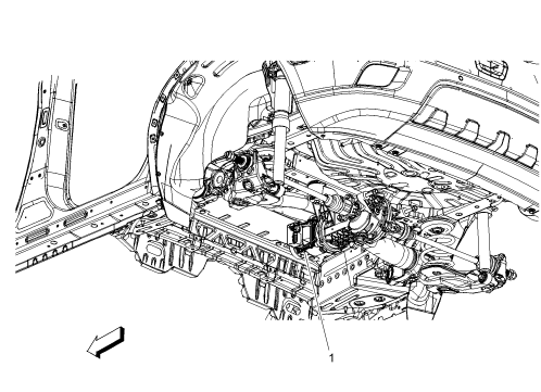 Fig. 34: Rear Side Door Lower Molding